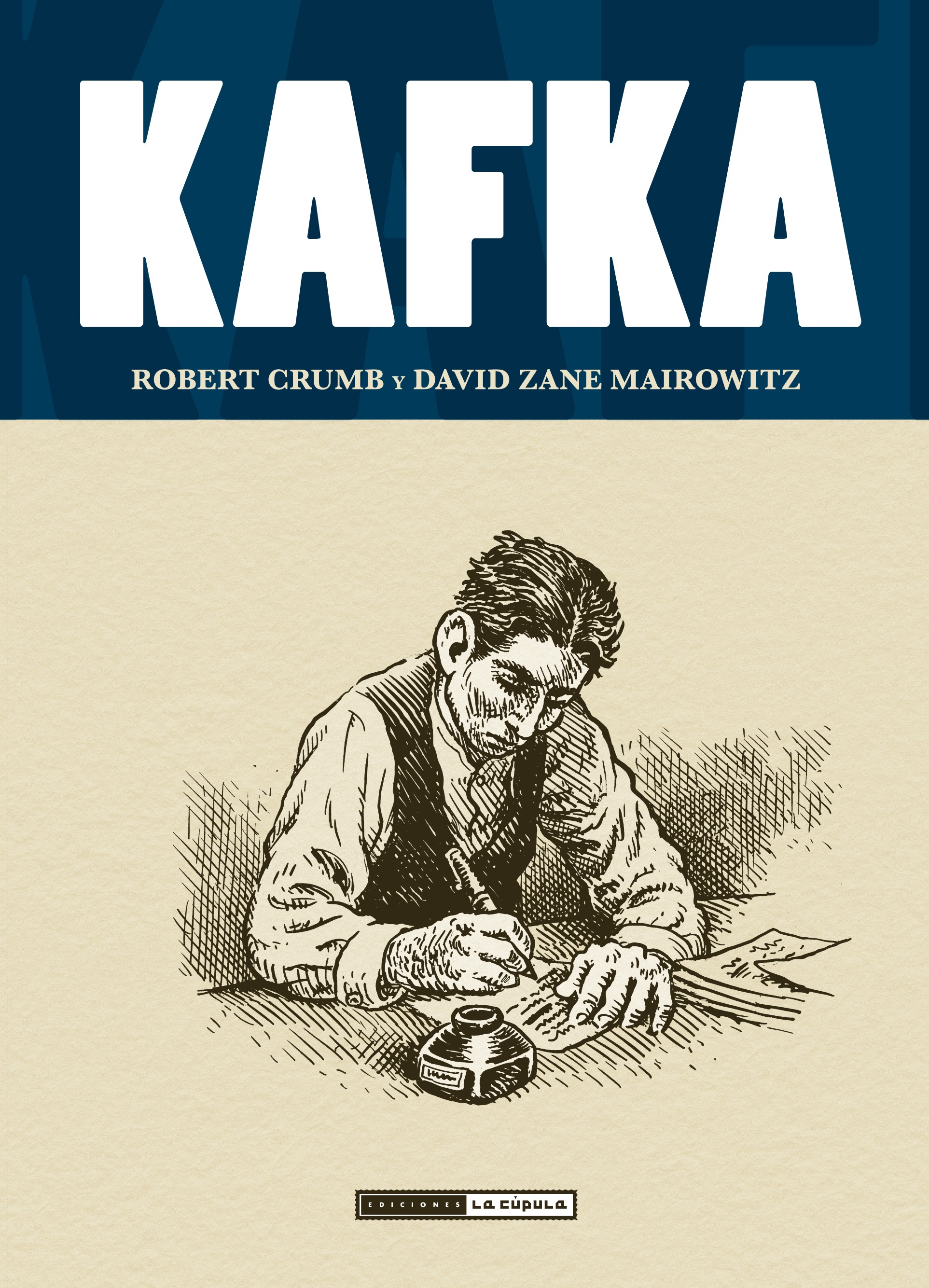 QUE COMIC ESTAS LEYENDO? - Página 8 Robert-Crumb-y-Mairowitz-Kafka-Cubierta