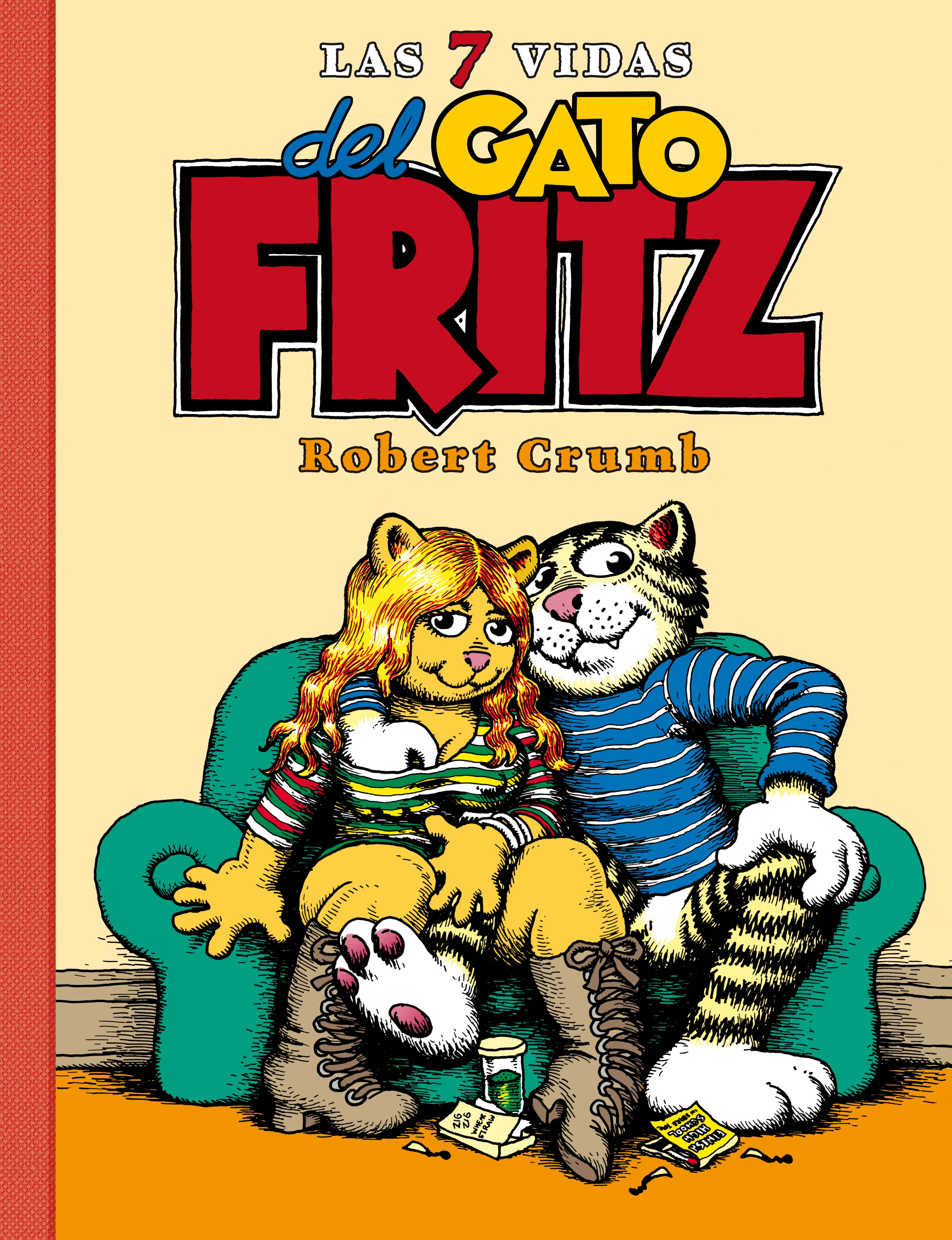 Robert-Crumb-Las--vidas-del-Gato-Fritz-cubierta